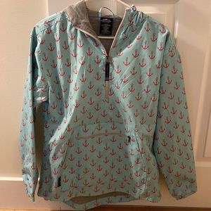 Charles River pullover rain jacket